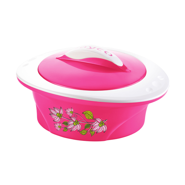 Jayco Luxe Insulated Casserole with Roti Basket - Pink